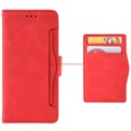 Cardholder Series Motorola Moto G22 Wallet Case - Red