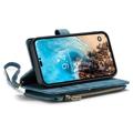 Caseme C30 Multifunctional iPhone 14 Pro Max Wallet Case - Blue