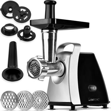 Clatronic FW 3803 Meat Mincer - 1000W - Stainless Steel / Black