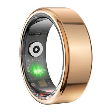 Colmi R02 Waterproof Smart Ring - Danish, Swedish, English Languages - Size: 12/21.3mm - Gold