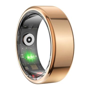 Colmi R02 Waterproof Smart Ring - Danish, Swedish, English Languages - Size: 8/18.1mm - Gold