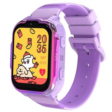 DH20 4G Kids Smart Watch with Camera & Video Call – Danish, Norwegian, Swedish, Finnish Languages - Purple