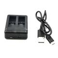 Double Battery Charger for GoPro Hero 9/10/11/12 - Black