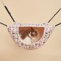 Dual-Layer Hanging Cat Hammock Bed - Cartoon Cat