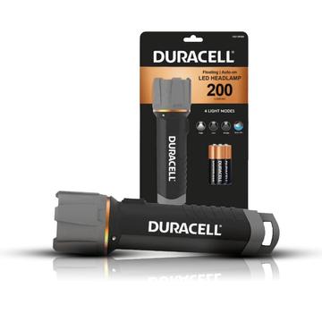 Duracell LED Flashlight w. 4 Light Modes - 200lm