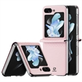 Samsung Galaxy Z Flip5 Dux Ducis Bril Flip Case - Pink