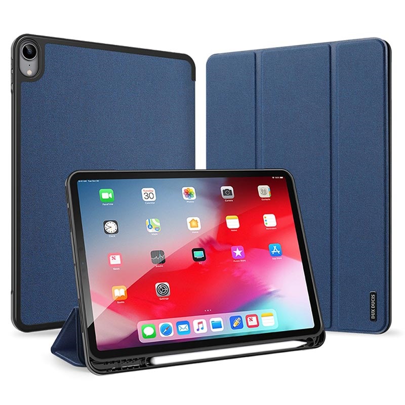 Dux Ducis Domo iPad Air (2020) Tri-Fold Folio Case - Blue