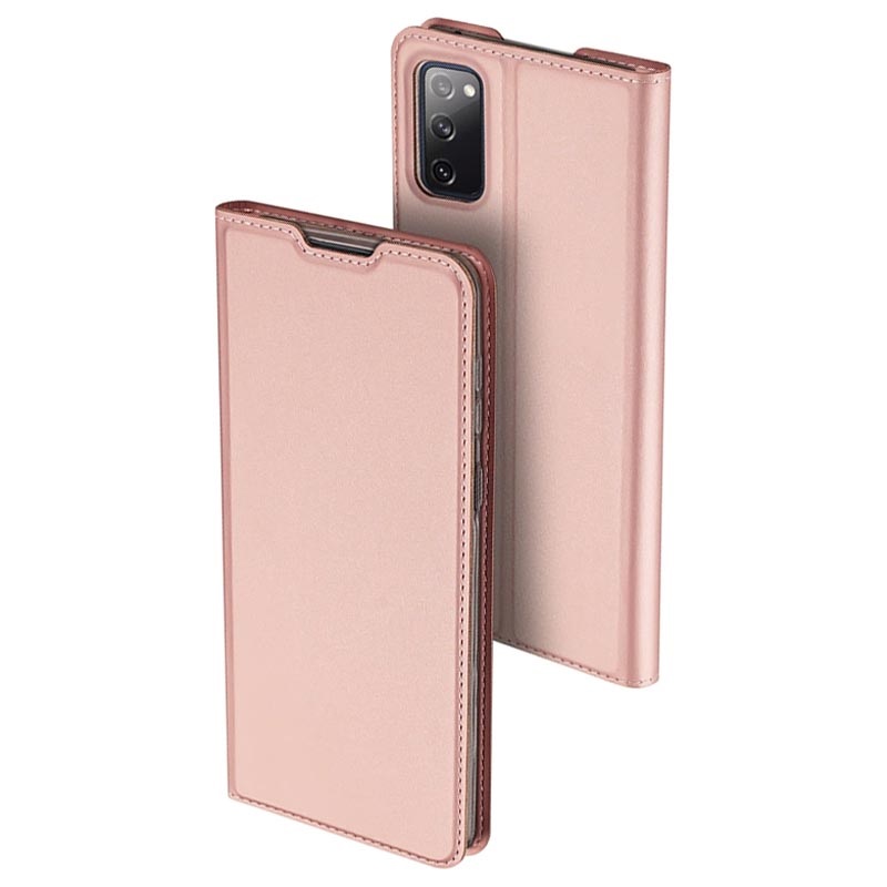 Dux Ducis Skin Pro Samsung Galaxy S20 Fe Flip Case Rose Gold