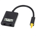 EMK 102B Toslink / Optical Audio Splitter - Black