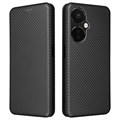 OnePlus Nord CE 3 Lite/N30 Flip Case - Carbon Fiber - Black