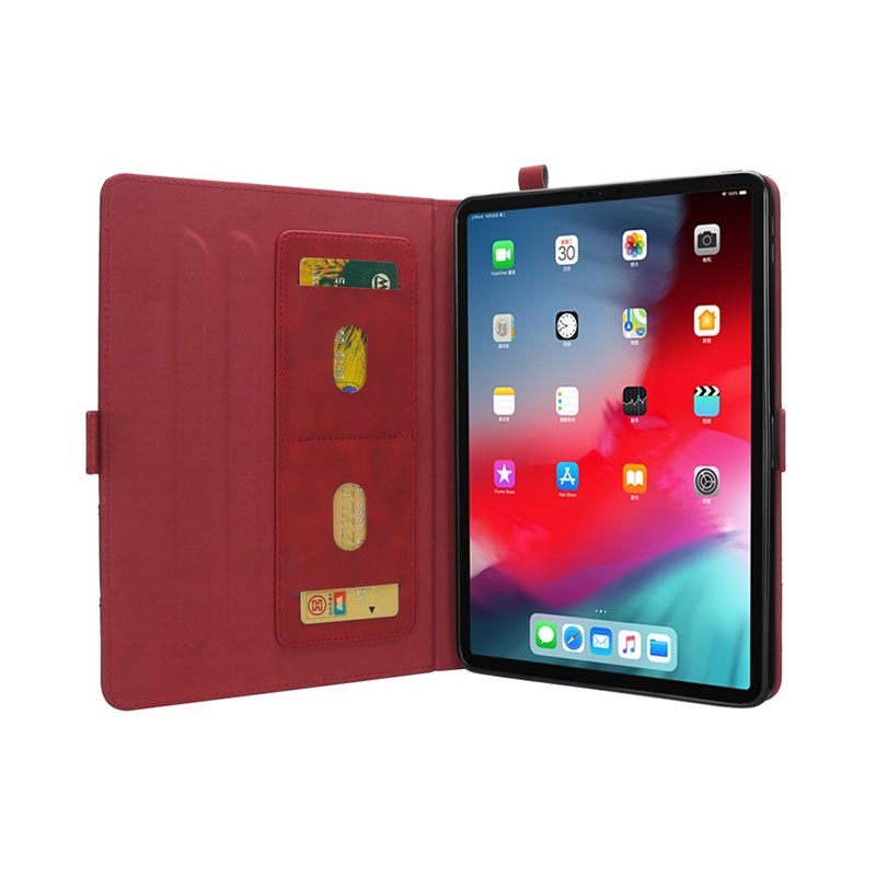 iPad Pro 12.9 (2018) Folio Case with Card Slot - Red