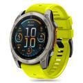 Garmin Fenix 5/6/6 Pro/7/8/E Tech-Protect Silicone Line Strap - 47mm - Lime