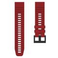 Garmin Fenix 7X/6X GPS/6X Pro Soft Silicone Strap - Red