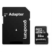 GoodRam MicroSDHC Memory Card M1AA-0320R12 - Class 10