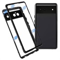 Google Pixel 6 Magnetic Case with Tempered Glass - Black