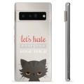 Google Pixel 6 Pro TPU Case - Angry Cat