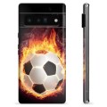 Google Pixel 6 Pro TPU Case - Football Flame