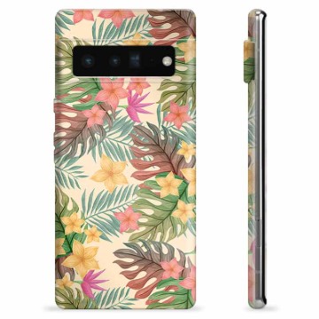 Google Pixel 6 Pro TPU Case - Pink Flowers