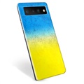 Google Pixel 6 Pro TPU Case Ukrainian Flag - Two Tone