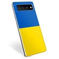 Google Pixel 6 Pro TPU Case Ukrainian Flag - Yellow and Light Blue