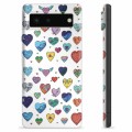 Google Pixel 6 TPU Case - Hearts