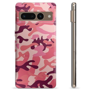 Google Pixel 7 Pro TPU Case - Pink Camouflage