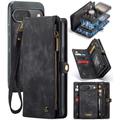 Google Pixel 9/9 Pro Caseme 008 2-in-1 Multifunctional Wallet Case - Black