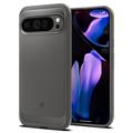 Google Pixel 9 Pro XL Spigen Rugged Armor TPU Case - Marble Grey