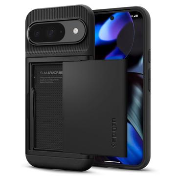 Google Pixel 9/9 Pro Spigen Slim Armor CS Case - Black