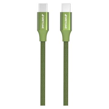 GreyLime 60W Braided USB-C / USB-C Cable - 1m