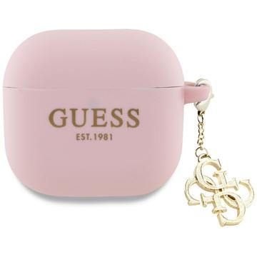 AirPods 4 Guess 4G Charm Silicone Case