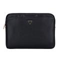 Guess Grained Triangle Logo Laptop Sleeve - 14" - Black