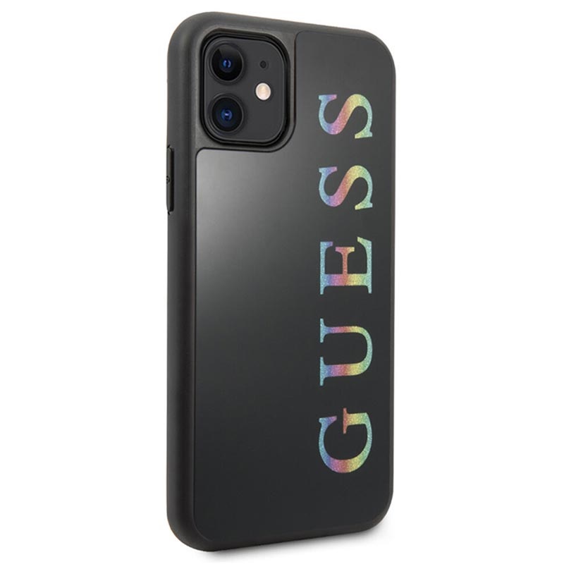 Guess Multicolor Glitter iPhone 11 Case - Black