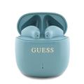 Guess Printed Classic Logo TWS Wireless Earphones - Turquoise