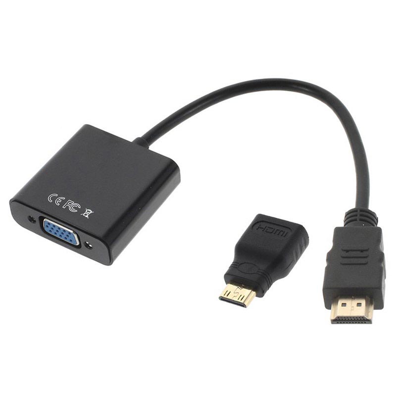 Переходник hdmi mini hdmi. VGA адаптер для пс2. Мини монитор VGA.