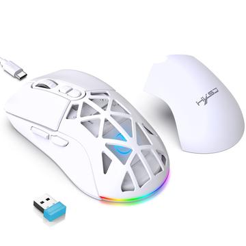 HXSJ T26 RGB Backlit Wireless Mouse / Bluetooth Mouse 4800 DPI