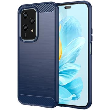 Honor 200 Lite Brushed TPU Case - Carbon Fiber