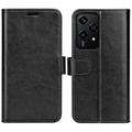 Honor 200 Lite Wallet Case with Magnetic Closure - Black