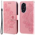 Honor 200 Mandala Series Wallet Case - Pink