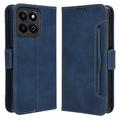 Honor 200 Smart/X7c Cardholder Wallet Case - Blue