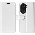 Honor X40i Wallet Case with Magnetic Closure - White