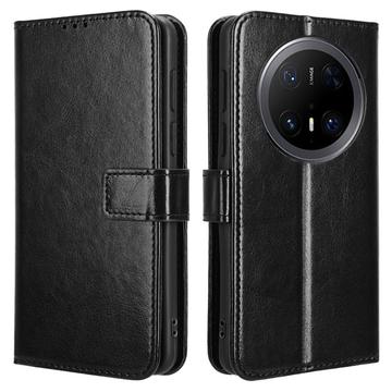 Huawei Mate 70 Pro/70 Pro+ Wallet Case Magnetic Closure - Black