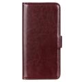 Huawei Nova Y90/Enjoy 50 Pro Wallet Case with Magnetic Closure - Brown