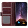 Huawei Nova Y90/Enjoy 50 Pro Wallet Case with Magnetic Closure - Brown