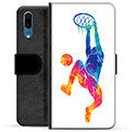 Huawei P20 Premium Wallet Case - Slam Dunk