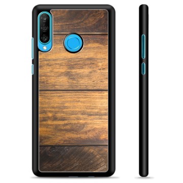 Huawei P30 Lite Protective Cover - Wood