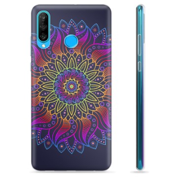 Huawei P30 Lite TPU Case - Colorful Mandala