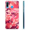 Huawei P30 Lite TPU Case - Pink Camouflage