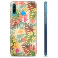 Huawei P30 Lite TPU Case - Pink Flowers