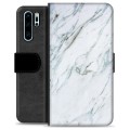 Huawei P30 Pro Premium Wallet Case - Marble